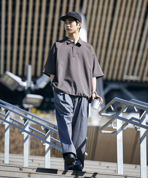 FREAK'S STORE(フリークスストア)の「限定展開 AiRide/エアライド リラックスフィット ポロシャツ/ポケッタブル/吸水速乾/UVカット(ポロシャツ・メンズ・チャコールグレー/ブラック/ネイビー/ブラック系その他・LARGE/MEDIUM/SMALL)」の17枚目の写真