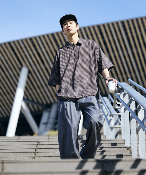 FREAK'S STORE(フリークスストア)の「限定展開 AiRide/エアライド リラックスフィット ポロシャツ/ポケッタブル/吸水速乾/UVカット(ポロシャツ・メンズ・チャコールグレー/ブラック/ネイビー/ブラック系その他・LARGE/MEDIUM/SMALL)」の20枚目の写真