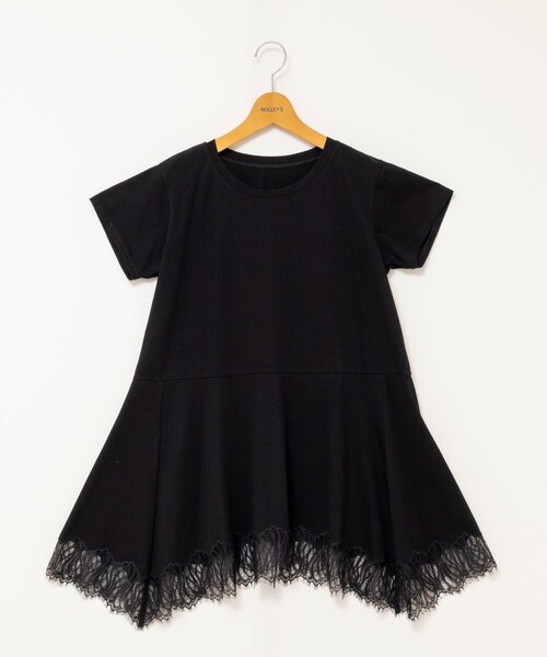 NOLLEY’S(ノーリーズ)の「【WEB限定】ウォッシャブルヘムレースカットソー(Tシャツ/カットソー・レディース・ブラック/オフホワイト・FREE)」の18枚目の写真