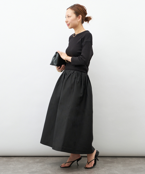 Deuxieme Classe（ドゥーズィエムクラス）の「*  Dignity Tシャツ（Tシャツ/カットソー・レディース・ブラック/ベージュ系その他/ホワイト・FREE）」の13枚目の写真