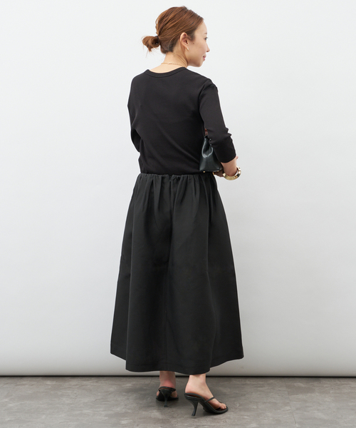 Deuxieme Classe（ドゥーズィエムクラス）の「*  Dignity Tシャツ（Tシャツ/カットソー・レディース・ブラック/ベージュ系その他/ホワイト・FREE）」の14枚目の写真