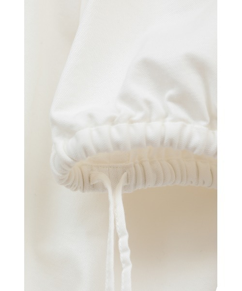 CLANE（クラネ）の「FRILL COLLAR SHORT BLOUSE（シャツ/ブラウス・レディース・ホワイト/ブラック・2/1）」の4枚目の写真