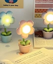 almo（アルモ）の「【Bls】【ZA】【Bling Leads】お花 デスクランプ(BL)（インテリア雑貨）」