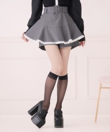 Pal elfy（パルエルフィー）の「ベルト付きフレアスカートパンツ（スカート）」