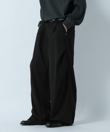 RAGEBLUE(���C�W�u���[)��ARCH TUCK 3D SILHOUETTE SLACKS/3D�V���G�b�g�X���b�N�X(�X���b�N�X)