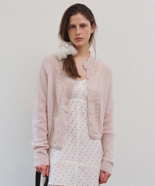 カーディガン FOLNUA Petal Mohair Knit Cardigan PETAL MOHAIR KNIT CARDIGAN [3COLOR]（カーディガン/ボレロ）｜FOLNUA