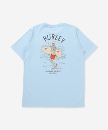 Hurley （ハーレー）の「【Hurley:ハーレー】スカルバックプリントTシャツ　吸水速乾　SKULL SURFER SS TEE（Tシャツ/カットソー）」