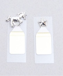 gargle（ガーグル）の「gargle ガーグル：HARU:ME シリーズ　ハルミー19　シールピアス　ユニコーン　馬　星　イヤリング(貼るピアス)（イヤリング）」