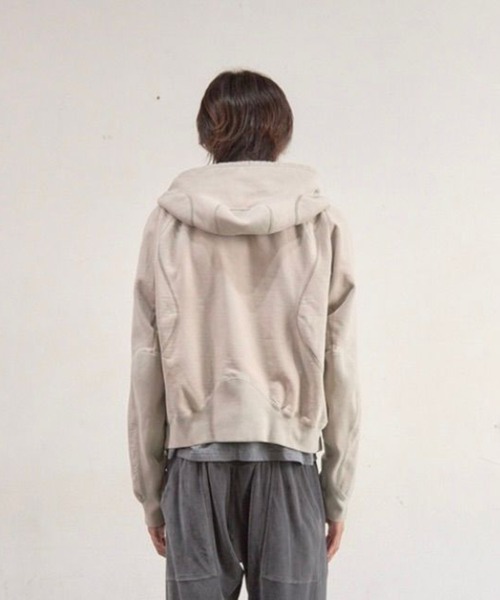 Paneled Zip Up Hoodie（パーカー）｜NVRFRGT（ネヴァーフォーゲット