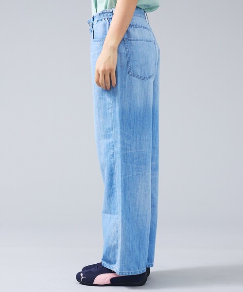 Healthy denim(ヘルシーデニム)の「【Healthy denim / ヘルシーデニム】Healthy:Breezy P.Pepper/デニムパンツ/ルーズ【WEB限定】(その他パンツ・レディース・インディゴブルー/ライトブルー・26/25/24)」の22枚目の写真