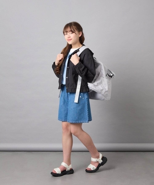 a.v.v(アーヴェヴェ)の「【大容量 50L /ボストン・ショルダー・リュックの3WAY】旅行用ボストンバック(ボストンバッグ・キッズ・グレー/ブラック・120)」の11枚目の写真