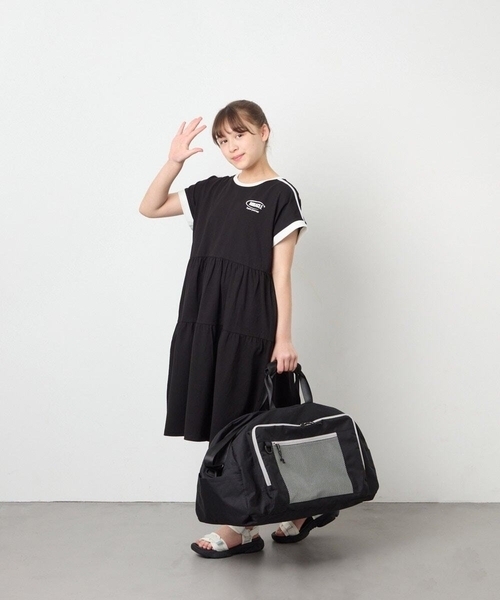a.v.v(アーヴェヴェ)の「【大容量 50L /ボストン・ショルダー・リュックの3WAY】旅行用ボストンバック(ボストンバッグ・キッズ・グレー/ブラック・120)」の20枚目の写真