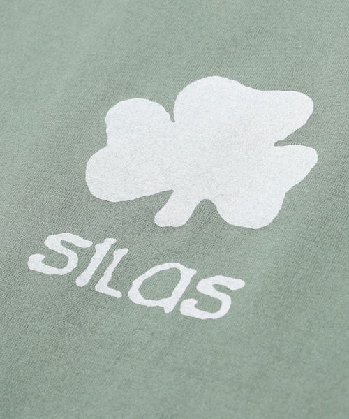 SILAS(サイラス)の「SHAMROCK S/S TEE(Tシャツ/カットソー・メンズ・アッシュ/ホワイト/グリーン/イエロー・M/L/XL)」の6枚目の写真