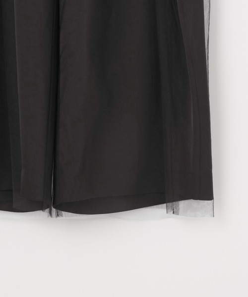 PAGEBOY(ページボーイ)の「チュールレイヤードパンツ【セットアップ対応】(その他パンツ・レディース・グレー/ブラック・FREE)」の14枚目の写真
