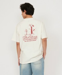Dickies/ディッキーズ フェアローンTシャツ 半袖/バックロゴTシャツ/プリントTシャツ/ブランドロゴT