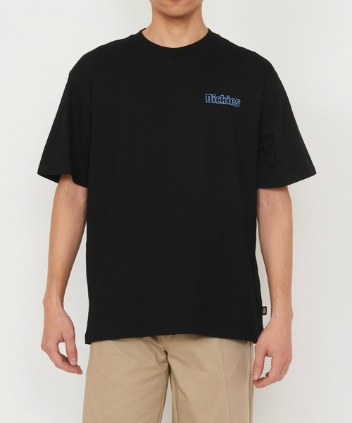 Dickies(ディッキーズ)の「Dickies/ディッキーズ フェアローンTシャツ 半袖/バックロゴTシャツ/プリントTシャツ/ブランドロゴT(Tシャツ/カットソー・メンズ・ホワイト/ブラック・LARGE/X-LARGE/SMALL/MEDIUM)」の5枚目の写真