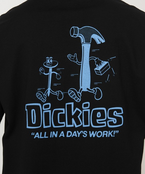 Dickies(ディッキーズ)の「Dickies/ディッキーズ フェアローンTシャツ 半袖/バックロゴTシャツ/プリントTシャツ/ブランドロゴT(Tシャツ/カットソー・メンズ・ホワイト/ブラック・LARGE/X-LARGE/SMALL/MEDIUM)」の11枚目の写真
