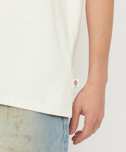 Dickies(ディッキーズ)の「Dickies/ディッキーズ フェアローンTシャツ 半袖/バックロゴTシャツ/プリントTシャツ/ブランドロゴT(Tシャツ/カットソー・メンズ・ホワイト/ブラック・LARGE/X-LARGE/SMALL/MEDIUM)」の19枚目の写真