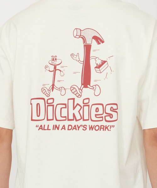 Dickies(ディッキーズ)の「Dickies/ディッキーズ フェアローンTシャツ 半袖/バックロゴTシャツ/プリントTシャツ/ブランドロゴT(Tシャツ/カットソー・メンズ・ホワイト/ブラック・LARGE/X-LARGE/SMALL/MEDIUM)」の20枚目の写真
