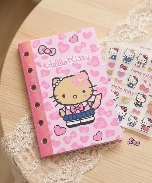 sanrio（サンリオ）の「【nini toys/ニニトイズ】≪ハローキティ≫6穴シールノート/シール帳（ステッカー/テープ・レディース・C/A/B・ONESIZE）」の3枚目の写真