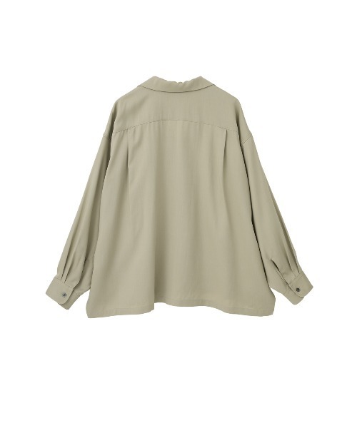 OPEN COLLAR OVER SHIRTS（シャツ/ブラウス）｜CLANE（クラネ）の 