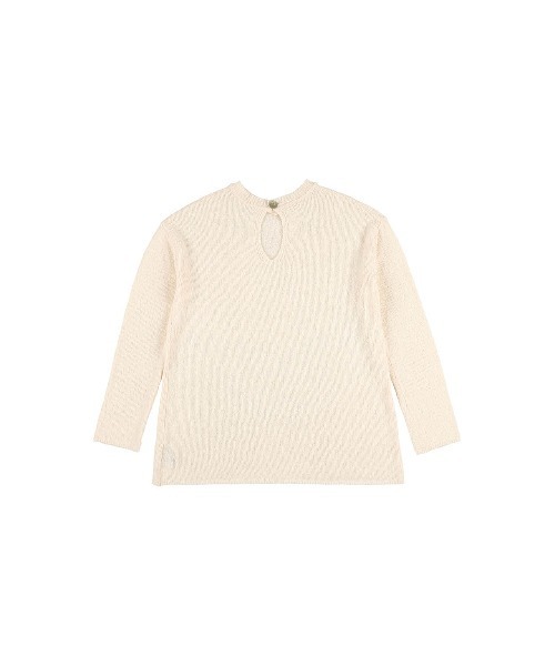 ALEXIA STAM(アリシアスタン)の「Shell Button Knit Top /シェルボタンニット(ニット/セーター・レディース・ブラック/アイボリー/ブラウン・FREE)」の9枚目の写真