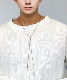 Candlestick（キャンドルスティック）の「ダブルチャームネックレス シンプルチェーン（ネックレス）」