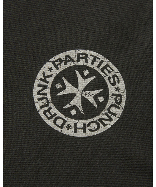 PUNCH DRUNK PARTIES(パンチドランクパーティーズ)の「Hurt Logo Garment Dyed Long Sleeve (CHARCOAL)(Tシャツ/カットソー・メンズ・その他・3/2/1)」の4枚目の写真