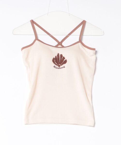 BILLABONG(ビラボン)の「BILLABONG/ビラボン キャミソール PILE BABY FIT RINGER CAMI BG01C364(タンクトップ・レディース・バイオレット/オフホワイト/スミクロ/レッド・M)」の13枚目の写真