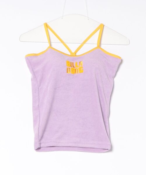 BILLABONG(ビラボン)の「BILLABONG/ビラボン キャミソール PILE BABY FIT RINGER CAMI BG01C364(タンクトップ・レディース・バイオレット/オフホワイト/スミクロ/レッド・M)」の21枚目の写真