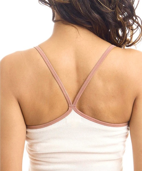 BILLABONG(ビラボン)の「BILLABONG/ビラボン キャミソール PILE BABY FIT RINGER CAMI BG01C364(タンクトップ・レディース・バイオレット/オフホワイト/スミクロ/レッド・M)」の11枚目の写真