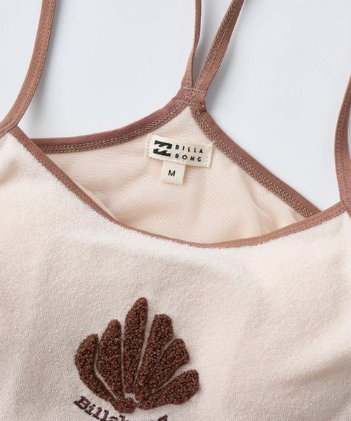 BILLABONG(ビラボン)の「BILLABONG/ビラボン キャミソール PILE BABY FIT RINGER CAMI BG01C364(タンクトップ・レディース・バイオレット/オフホワイト/スミクロ/レッド・M)」の12枚目の写真