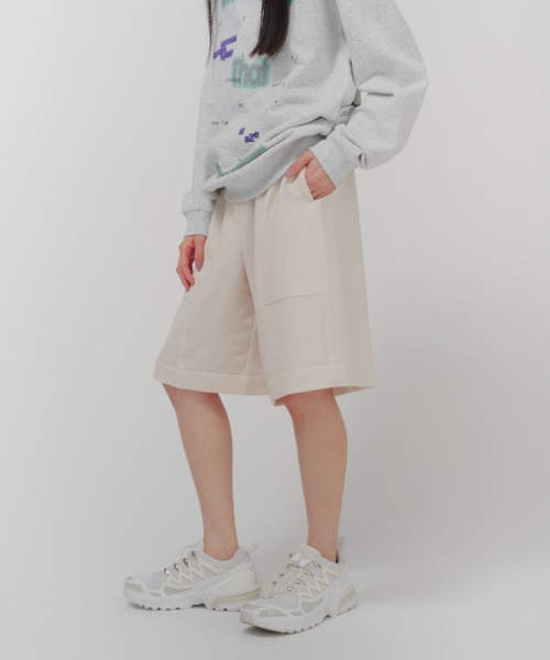 THINGS THAT MATTER(シングス ザット マター)の「VINTAGE GEORGETTE CONVERTIBLE PANTS / ヴィンテージ ジョーゼット コンバーチブル パンツ(その他パンツ・レディース・ブラック/アイボリー/ラベンダー・FREE)」の15枚目の写真