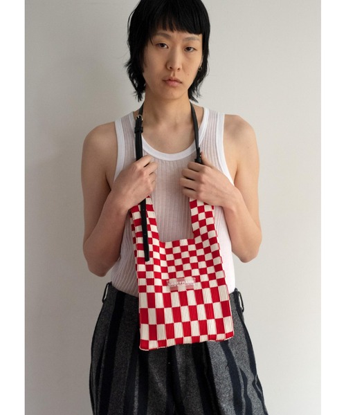 LASTFRAME(ラストフレーム)の「ICHIMATSU MARKET BAG SMALL(ショルダーバッグ・レディース・レッド系その他/ブラック系その他・SMALL)」の12枚目の写真