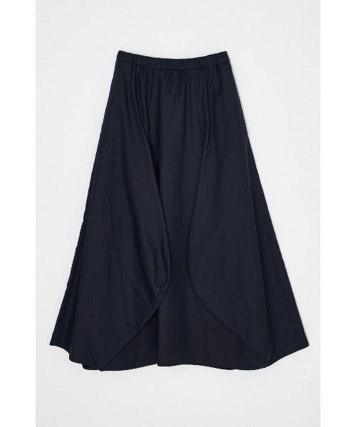 ENFOLD（エンフォルド）の「CURVE SKIRT（スカート・レディース・ダークネイビー/ホワイト・38/36）」の2枚目の写真