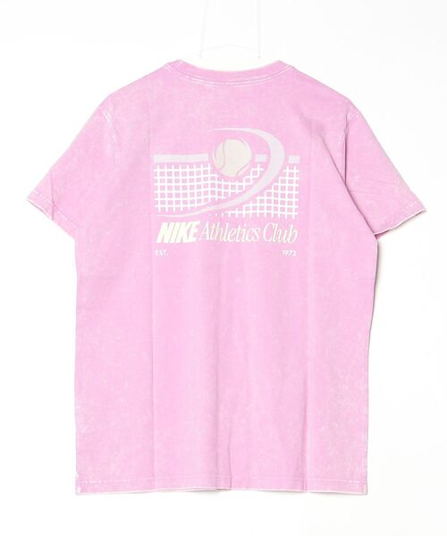 NIKE（ナイキ）の「ナイキ NIKE ナイキ   NSW CLSC BF バーシティ19 S/S Tシャツ（Tシャツ/カットソー・レディース・スモークピンク/ブラック/ネイビー・S/M/L/XL）」の20枚目の写真