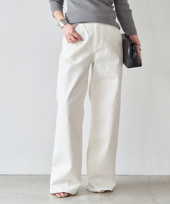 Loose Jeans (white)（デニムパンツ）｜Deuxieme Classe