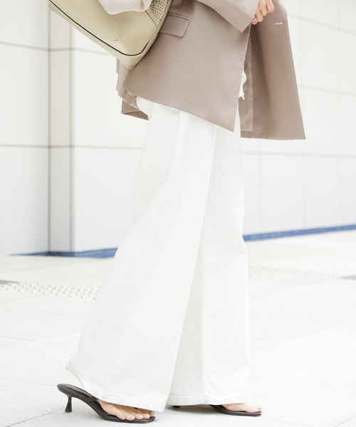 Deuxieme Classe（ドゥーズィエムクラス）の「追加 Loose Jeans (white)（デニムパンツ・レディース・ホワイト・34/38/36）」の5枚目の写真