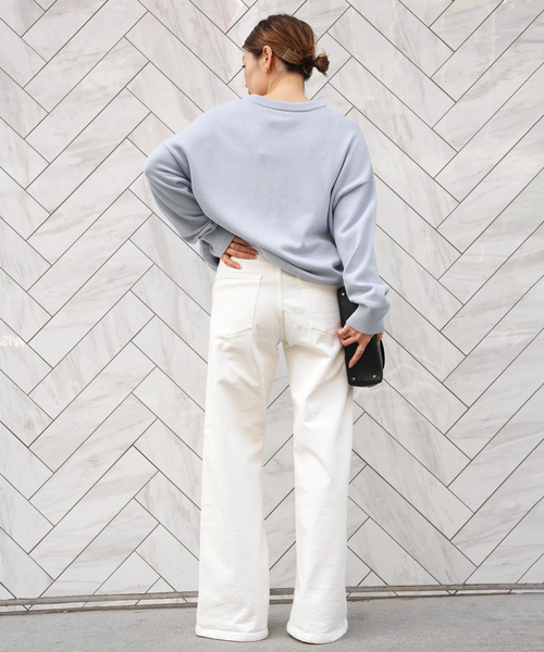 Deuxieme Classe（ドゥーズィエムクラス）の「追加 Loose Jeans (white)（デニムパンツ・レディース・ホワイト・34/38/36）」の19枚目の写真