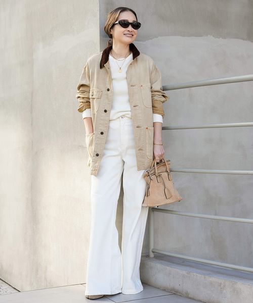 Deuxieme Classe（ドゥーズィエムクラス）の「追加 Loose Jeans (white)（デニムパンツ・レディース・ホワイト・34/38/36）」の21枚目の写真