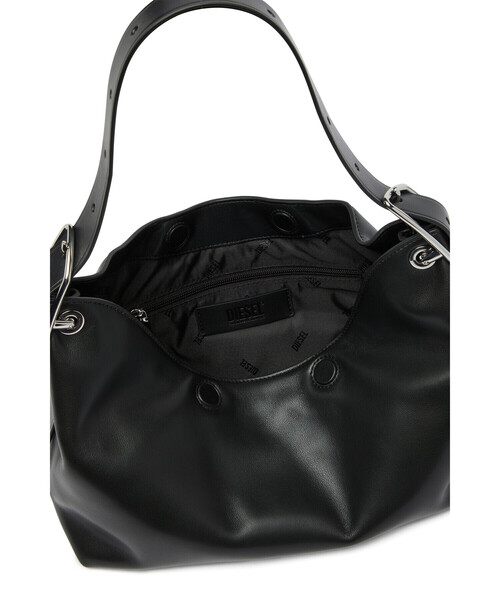 DIESEL（ディーゼル）の「ウィメンズ ショルダーバッグ D LINE SHOULDER（ショルダーバッグ・レディース・ブラック・UNI）」の4枚目の写真