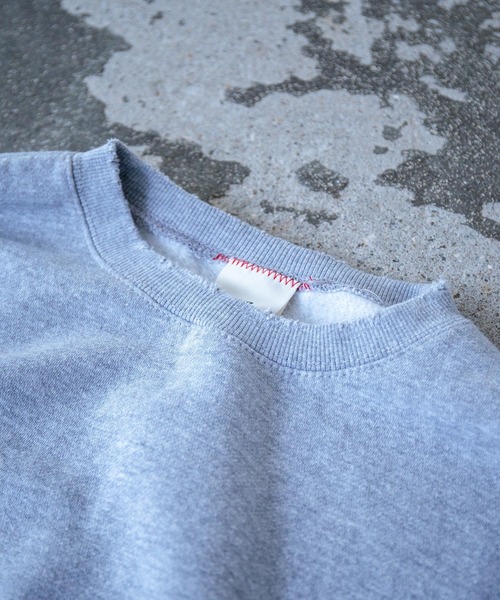 DOMINGO SELECT（ドミンゴセレクト）の「[MOOJI MOOJI] CLASSIC CREW SPLATTER PAINT / クラシッククルースプラッターペイント（スウェット・メンズ・グレー系その他・X-LARGE）」の5枚目の写真