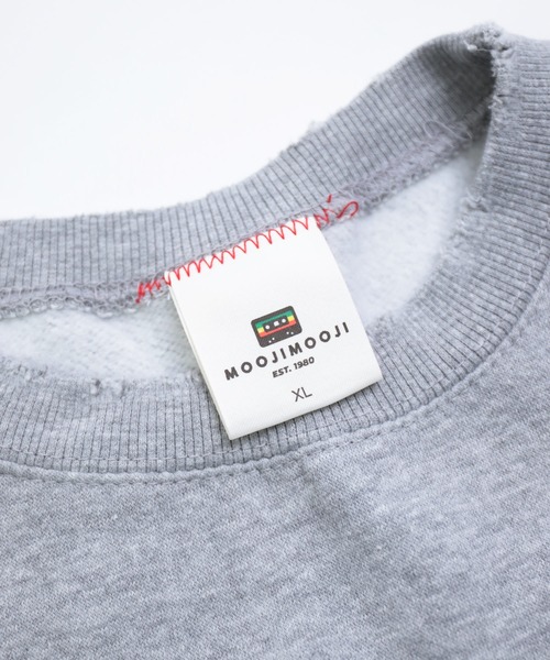 DOMINGO SELECT（ドミンゴセレクト）の「[MOOJI MOOJI] CLASSIC CREW SPLATTER PAINT / クラシッククルースプラッターペイント（スウェット・メンズ・グレー系その他・X-LARGE）」の19枚目の写真