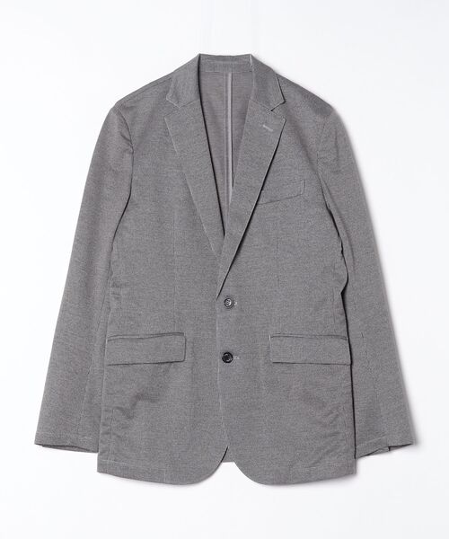 AKM(エイケイエム)の「SWING EASY JACKET (CENTER VENT)(テーラードジャケット・メンズ・ブラック×ホワイト・LARGE)」の4枚目の写真