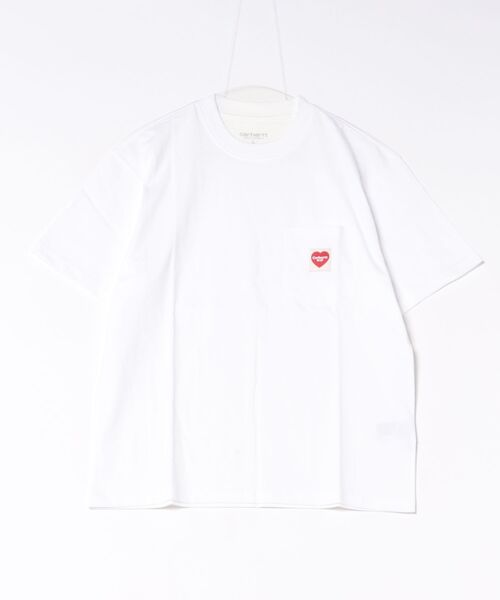 Carhartt WIP(カーハートダブリューアイピー)の「【Carhartt WIP / カーハートダブリューアイピー】W' S/S POCKET HEART T-SHIRT(Tシャツ/カットソー・レディース・その他3/その他2/その他1/その他4・L)」の3枚目の写真