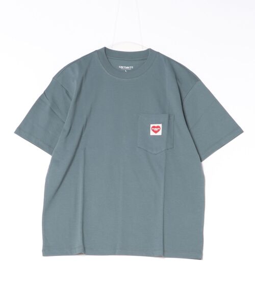 Carhartt WIP(カーハートダブリューアイピー)の「【Carhartt WIP / カーハートダブリューアイピー】W' S/S POCKET HEART T-SHIRT(Tシャツ/カットソー・レディース・その他3/その他2/その他1/その他4・L)」の1枚目の写真