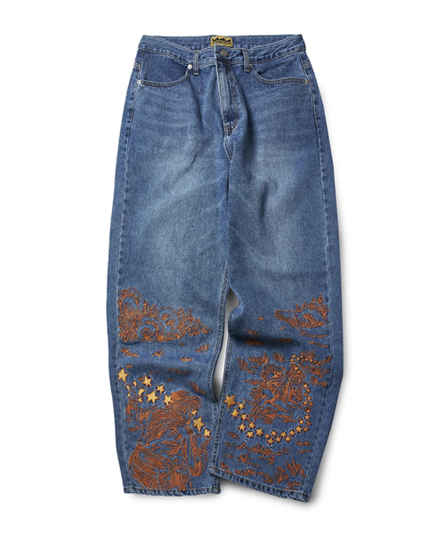 garmentsfab デニム Cowboy EMB Denim Pants (BLUE)（デニムパンツ）｜GARMENTS FAB