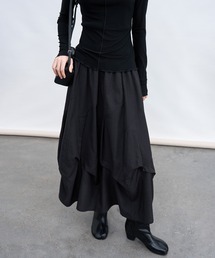 UJOH/ウジョー】《STUDIOUS別注》Rondom Hem Gathered Skirt/ランダム