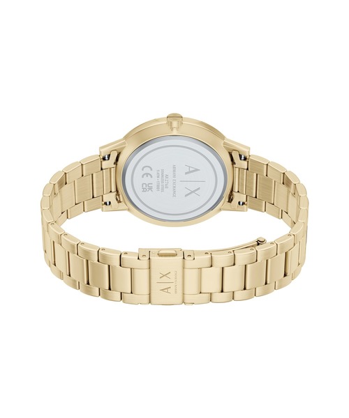 ARMANI EXCHANGE(アルマーニエクスチェンジ)の「アルマーニ・エクスチェンジ 腕時計 メンズ アナログ ステンレス AX7178SET(アナログ腕時計・メンズ・ゴールド・FREE)」の3枚目の写真