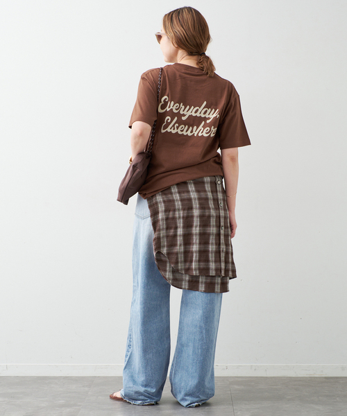 Johnbull（ジョンブル）の「【JOHNBULL/ジョンブル】WIDE PANTS（デニムパンツ・レディース・ブルー・38/36/34）」の13枚目の写真
